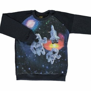 SWEATER astronaut blauw